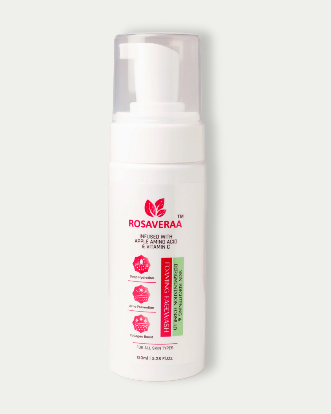 Face Cleansing Foam Facewash for Skin Brighting & Depigmentation | 150 ml