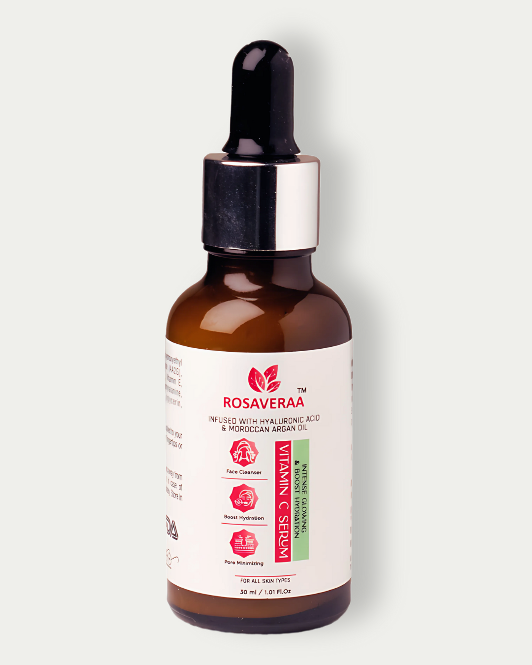 20% Vitamin C Face Serum | All Skin Types| Brightening & Hydration Booster Formula for Unisex, 30ml