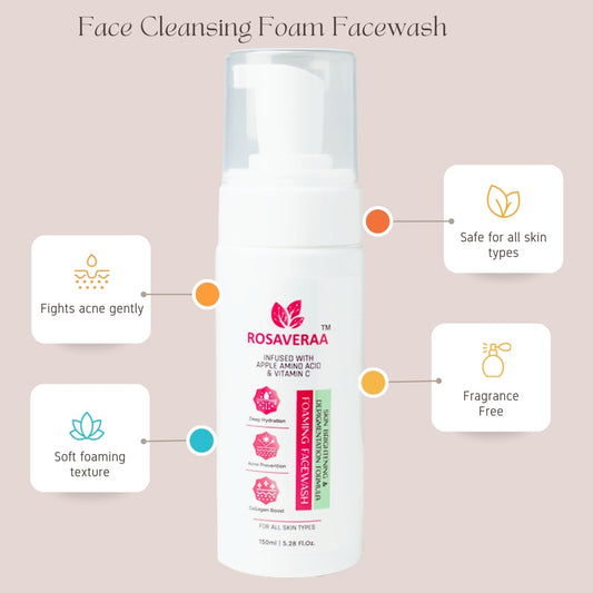 Pack of 2 - Face Cleansing Foam Facewash | 300 ml
