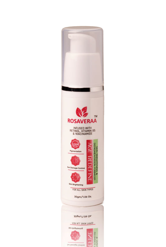 Anti Ageing Cream for Wrinkles & Fine Lines Infused with Retinol, Vit-B5 & Niacinamide, 30gm