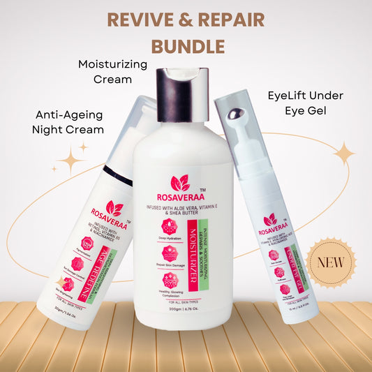 Revive & Repair Bundle (Anti-Ageing Cream + Under Eye Gel + Moisturizer)