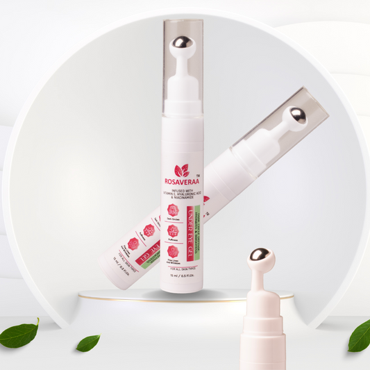 Pack of 2 - Under Eye Cream Gel for Dark Circles, Puffy Eyes & Wrinkles for Women & Men, 30ML